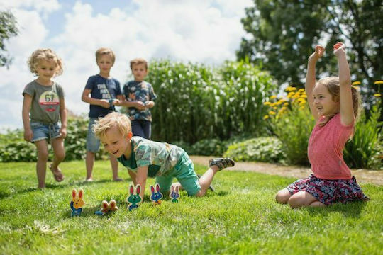 BS Toys Game Target Practice Outdoor Bunnies in a Row