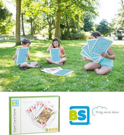 BS Toys Giant Card Game Spielkarten Mehrfarbig