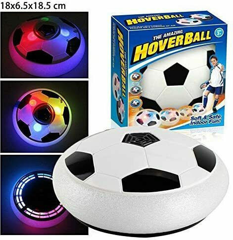 Mini Hovering Kids Ball Football White 15cm.