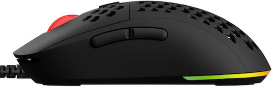 Savio Hex-R RGB Gaming Gaming Maus 12000 DPI Schwarz