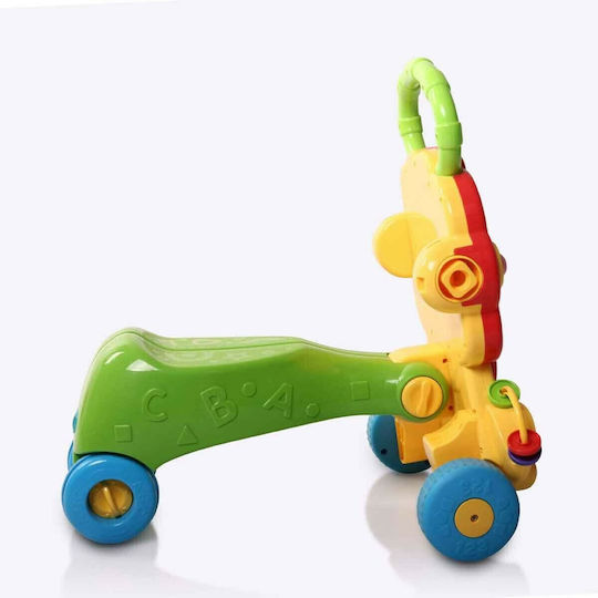 Lorelli Lion 2 in 1 Ζωάκι για 6+ μηνών Κίτρινη
