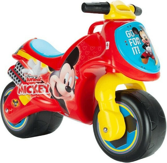 Injusa Mickey Mouse Ride On για 18+ μηνών Κόκκινο