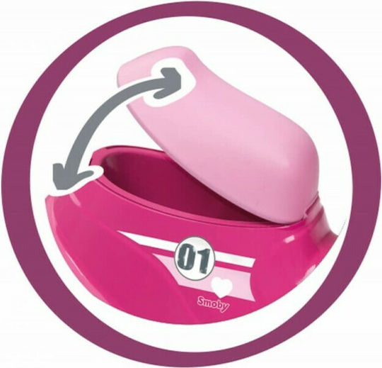Smoby Pink Ride On Scooter for 18+ Months