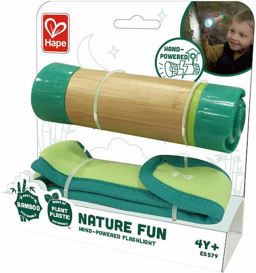 Hape Joc de spionaj Hand-Powered Flashlight