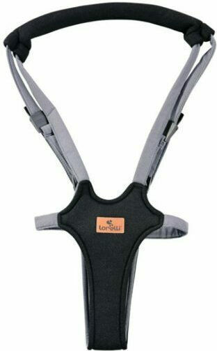 Lorelli Safety Harness Step By Step mit Stützgurte für 6+ Monate Schwarz