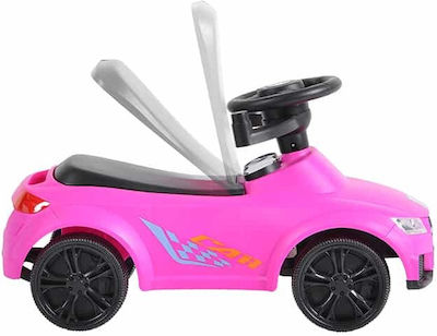 Moni Victory 2 in 1 311 Premergător Mașinuță Ride On cu Mâner pentru 12++ Luni 109065 Fuchsia