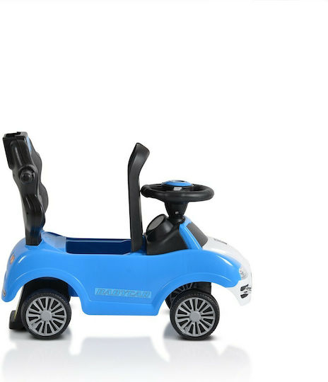 Moni Rider 308 Car Ride On with Parental Handle for 12+ Months Blue