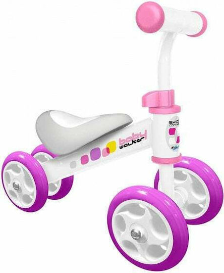 Stamp Baby Walker Ride On για 12+ μηνών Ροζ