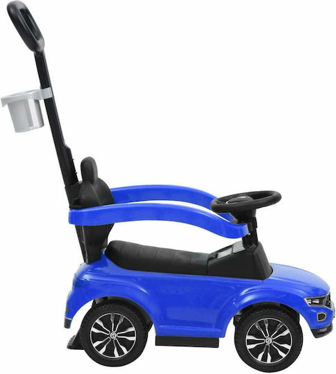 vidaXL Volkswagen T Roc Αυτοκινητάκι Ride On με Χειρολαβή για 12+ μηνών Μπλε