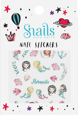 Snails Paris Nail Stickers Candy Mermaids Manicure Toy