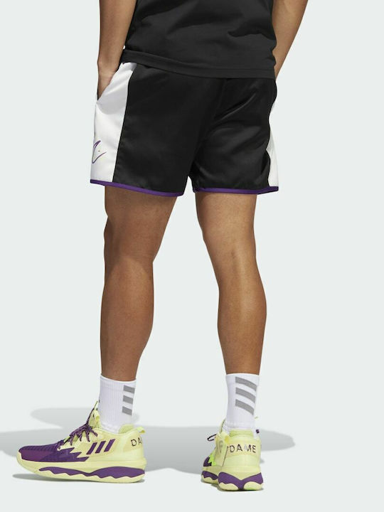adidas Dame 8 Innovation Athletic Men's Shorts Black / Dash Grey