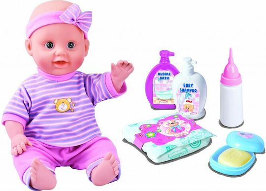 Just Toys Bambolina Baby Doll Set for 3+ Years 36 cm