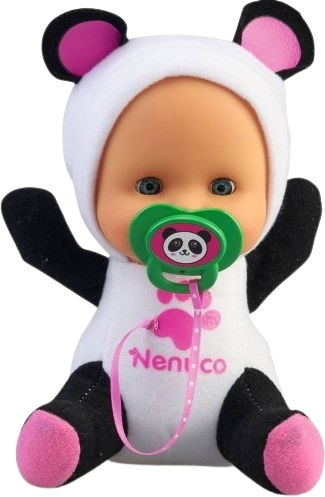 Giochi Preziosi Nenuco Μωρό Κούκλα Born To Be Loved Panda για 10m+ Ετών 17 εκ.