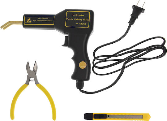 Factory ee6668 Lötkolben Elektrisch mit 1 x Gehrung, 1 x Seitenschneider, 4 x Heftergrößen