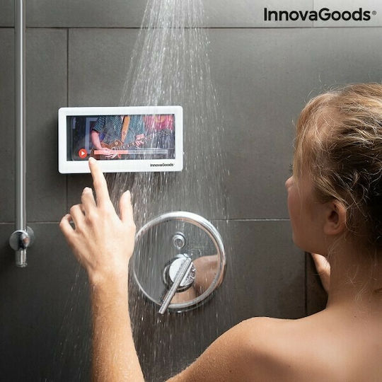 InnovaGoods Αδιάβροχη Θήκη Τοίχου Cashower για Smartphone σε Λευκό χρώμα