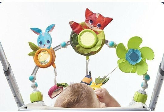 Tiny Love Bar Light Toy for Crib and Stroller with Teether and Mirror Sunny Take Along Arch for 0++ Months