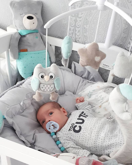 Babyono Μόμπιλε Κούνιας με Μουσική Owl Sophia