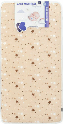 Kikka Boo Matratze Kinderbett Fantasia Stars Beige 70x140x9cm