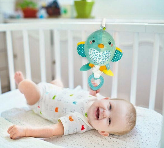 Baby Clementoni Pendant Toy for Car with Music Soft Bird for 0++ Months