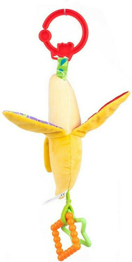 Balibazoo Anhänger Spielzeug für Auto mit Beißring Banana für 0++ Monate 80244