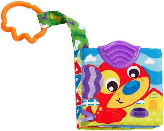 Playgro Κρεμαστό Παιχνίδι Κούνιας και Καροτσιού με Μασητικό A Day at The Farm Teether Book