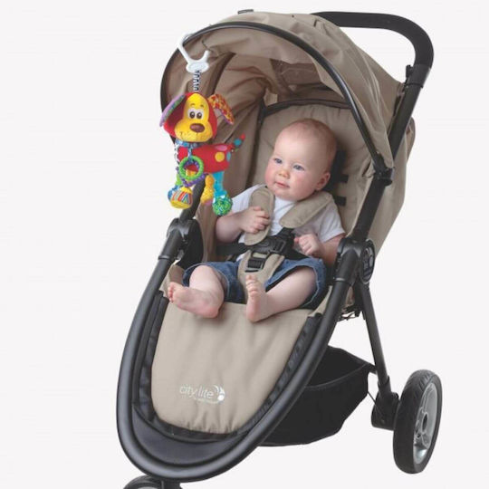 Playgro Anhänger Spielzeug für Auto mit Beißring Friend Pooky Puppy für 0++ Monate 0181200