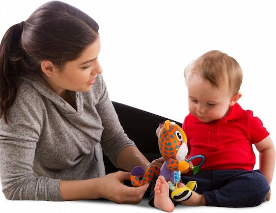 Lamaze Окачен Играчка За автомобил Play & Grow Purring Percival за 0++ Месеца L27563