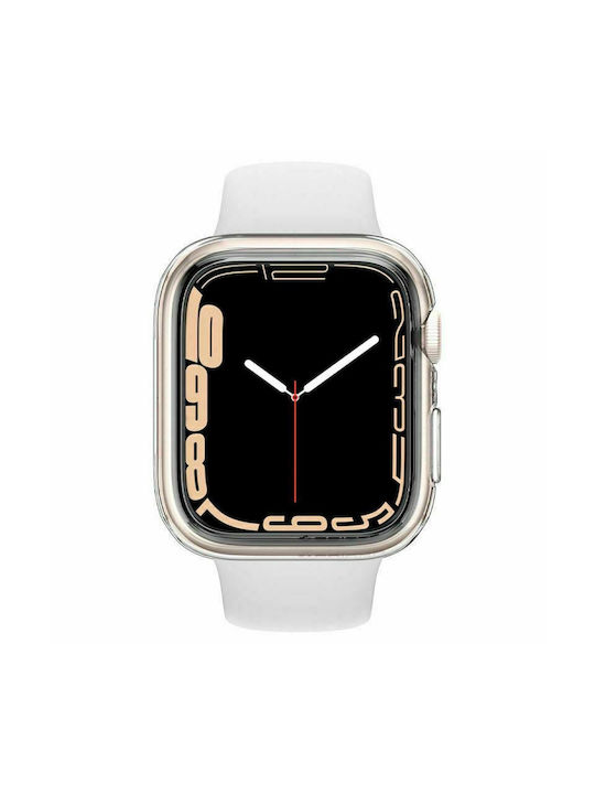 Spigen Liquid Crystal Силиконов Калъф Crystal Clear за Apple Watch 41 мм