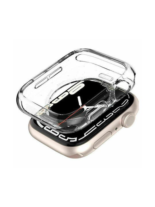 Spigen Liquid Crystal Силиконов Калъф Crystal Clear за Apple Watch 41 мм