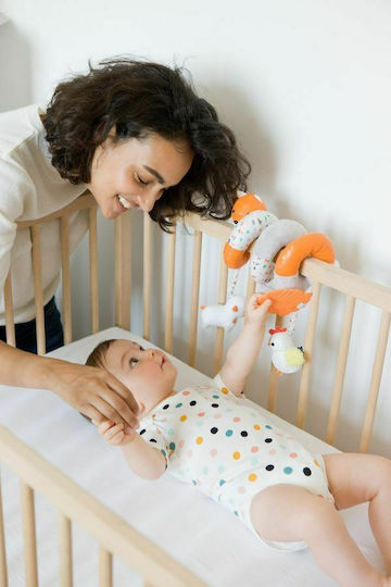 Baby to Love Spiral Toy for Crib and Stroller with Teether Activities Fox