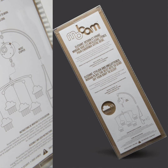 Mellipou Mobile for Cot Bed Janis for 0++ Months