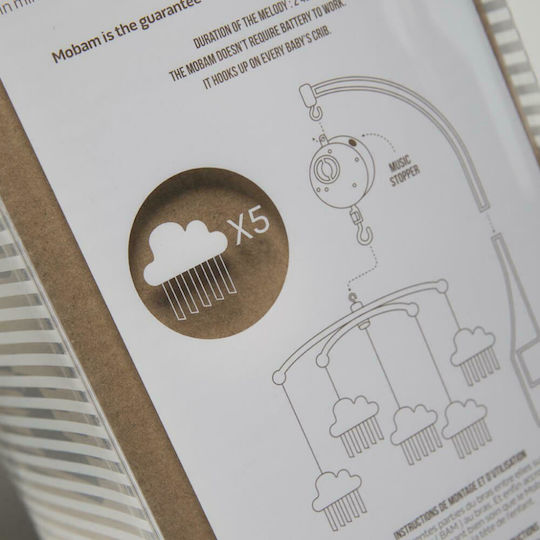 Mellipou Mobile for Cot Bed Janis for 0++ Months
