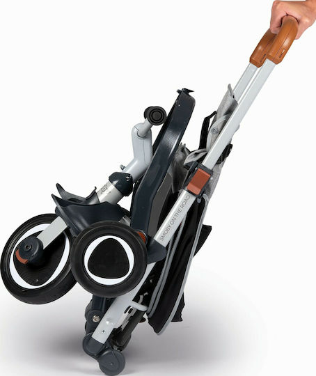 Smoby Robin Foldable and Convertible 3 in 1 for 6 Months Gray