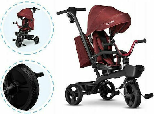 Lionelo Kori Foldable and Convertible for 18 Months Red