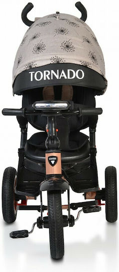 Byox Tornado Dark with Parental Handle for Age 3-6 Beige