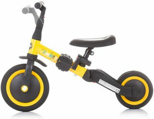 Chipolino Kids Tricycle Bicycle Smarty Convertible for 12+ Months Yellow
