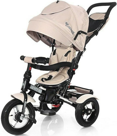 Lorelli Neo Air 2021 Convertible with Parental Handle for 1-3 Years Beige