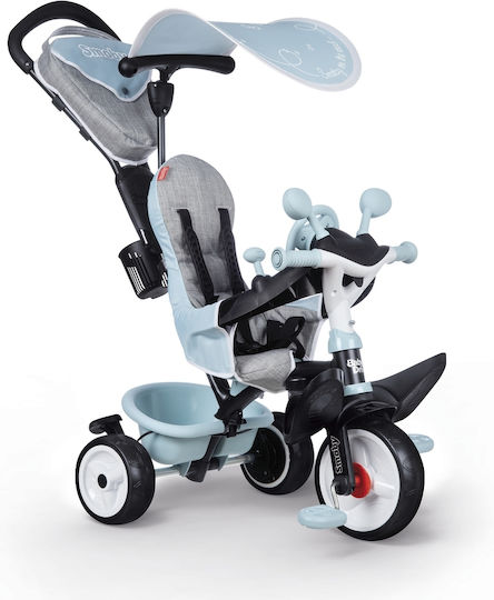 Smoby Baby Driver Plus Foldable and Convertible for 10 Months Blue