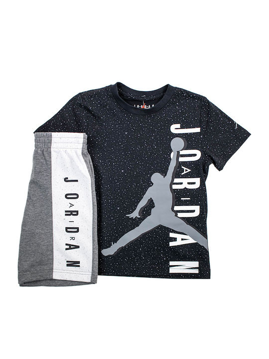 Kids' Set with Shorts Summer 2pcs Black