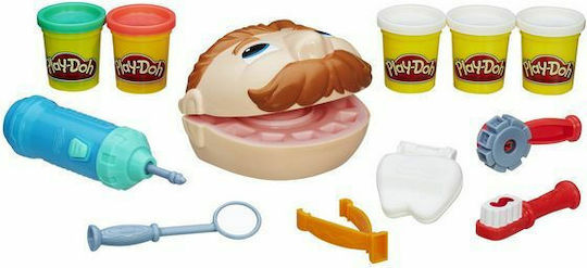 Hasbro Play-Doh Пластелин - Игра Doctor Drill 'n Fill за 3+ Години, 5бр EU4