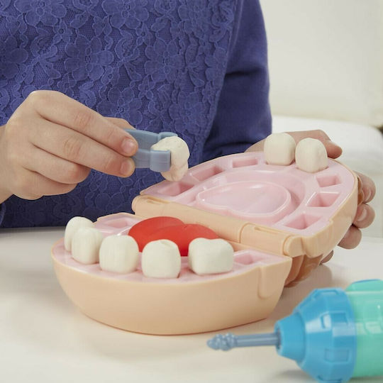 Hasbro Play-Doh Пластелин - Игра Doctor Drill 'n Fill за 3+ Години, 5бр EU4