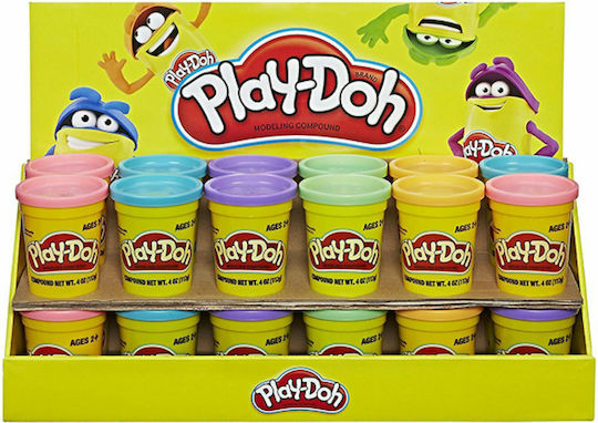 Hasbro Play-Doh Тесто за Моделиране Пластелин Play-Doh за 2+ Години Различни Цветове 1 бр Различни Дизайни 1 бр