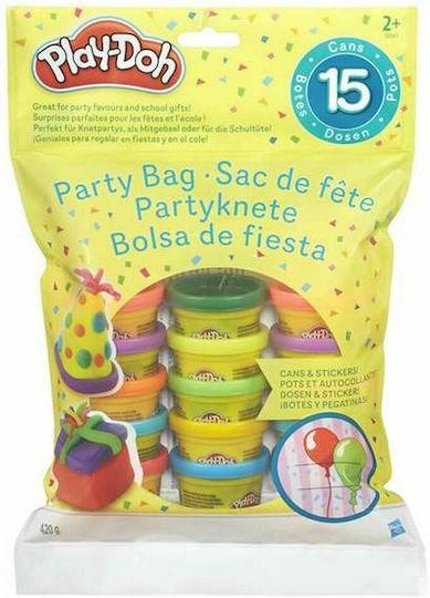 Hasbro Play-Doh 15 Πλαστοζυμαράκια Πλαστελίνης Party Bag για 2+ Ετών Party Bag