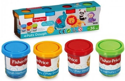 Fisher Price 4 Modeling Doughs for 3+ Years