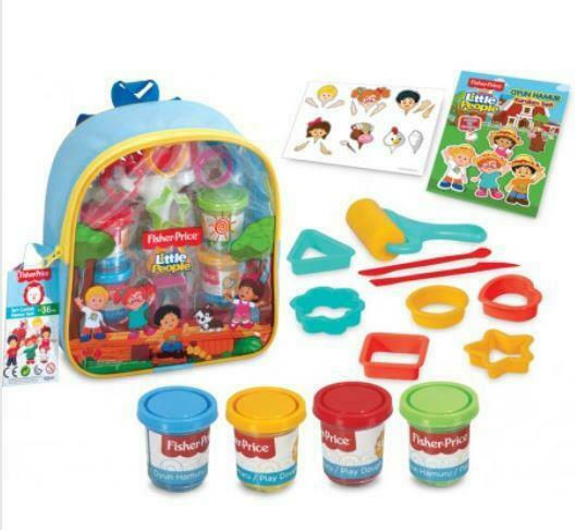 Fisher Price Knete Spiel-Set Für Kinder Ab 3 Jahren 4 Stück