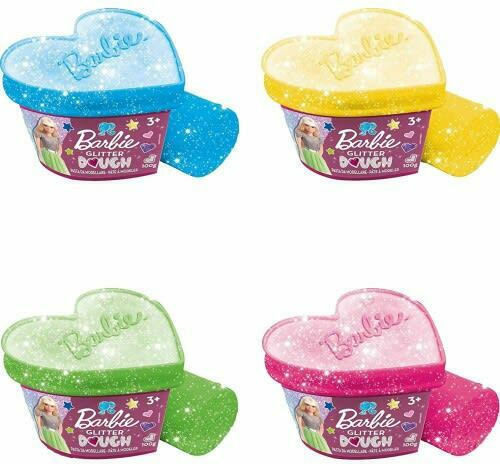 Lisciani Giochi Plasticine Barbie Game Set for 3+ Years, 4 Can