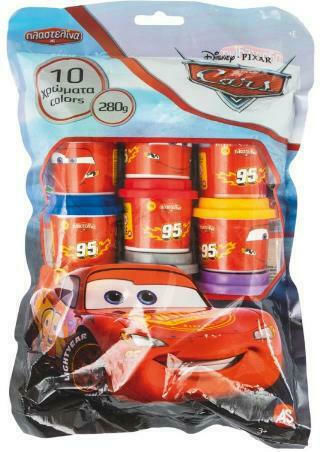 AS 10 Plasticine Modelling Dough Cars For 3+ Years