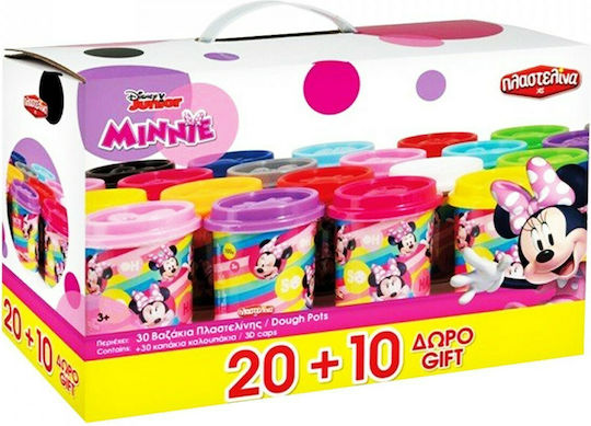 AS 30 Πλαστοζυμαράκια Πλαστελίνης Minnie Mouse για 3+ Ετών