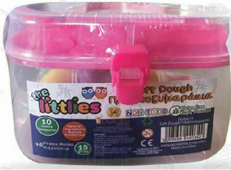 The Littlies Plasticine Game For 3+ Years 10pcs