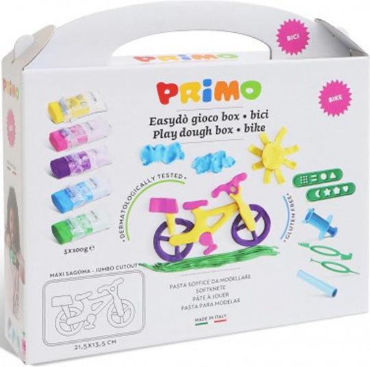 Primo Knete Spiel-Set Für Kinder Ab 3 Jahren 5er Pack